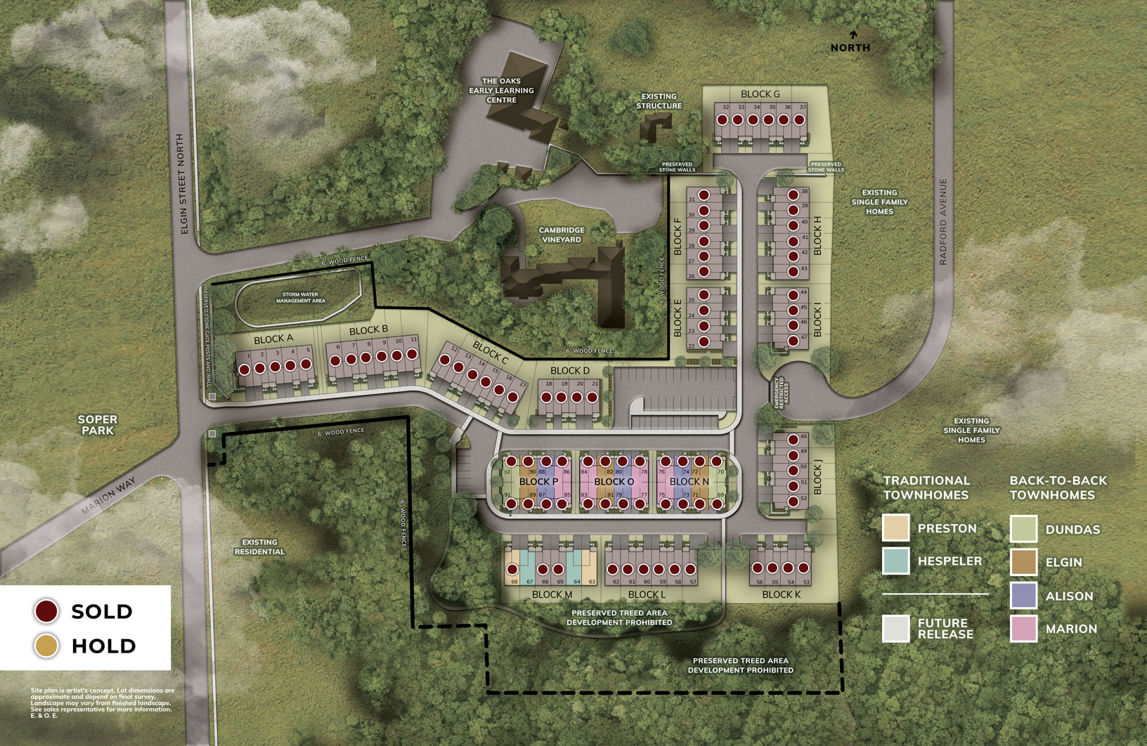 Vineyards siteplan